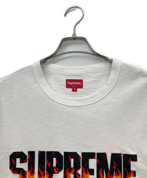 SUPREME（シュプリーム）SUPREME (シュプリーム) 半袖カットソー ホワイト サイズ:Ｍの古着・服飾アイテム