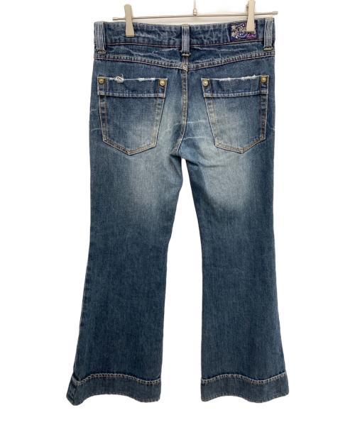 riprap（リップラップ）riprap (リップラップ) デニムパンツ インディゴ サイズ:64cmの古着・服飾アイテム