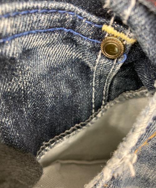 riprap（リップラップ）riprap (リップラップ) デニムパンツ インディゴ サイズ:64cmの古着・服飾アイテム