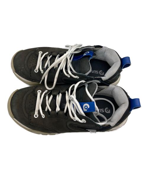 GRAVIS（グラビス）GRAVIS (グラビス) ローカットスニーカー ブラック×ブルー サイズ:26.5cmの古着・服飾アイテム