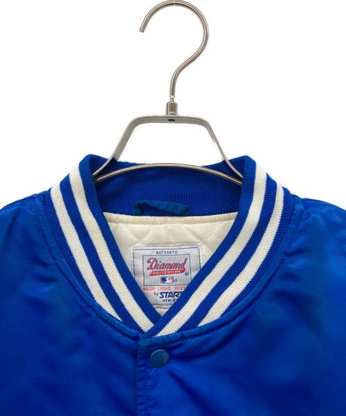Diamond by STARTER（ダイアモンドバイスターター）Diamond by STARTER (ダイアモンドバイスターター) スタジャン ブルー サイズ:Ｍの古着・服飾アイテム