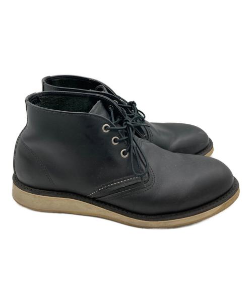 RED WING（レッドウィング）RED WING (レッドウィング) 3ホールブーツ ブラック サイズ:27.5cmの古着・服飾アイテム
