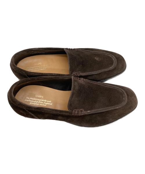 SHIPS（シップス）SHIPS (シップス) Alfred Sargent (アルフレッドサージェント) スウェードローファー ブラウン サイズ:UK8.5の古着・服飾アイテム