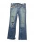 TRUE RELIGION（トゥルー レリジョン）の古着「セルビッチデニムパンツ」｜インディゴ