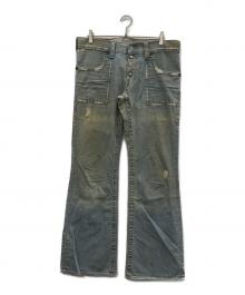 TRUE RELIGION（トゥルー レリジョン）の古着「フレアデニム」｜ライトブルー
