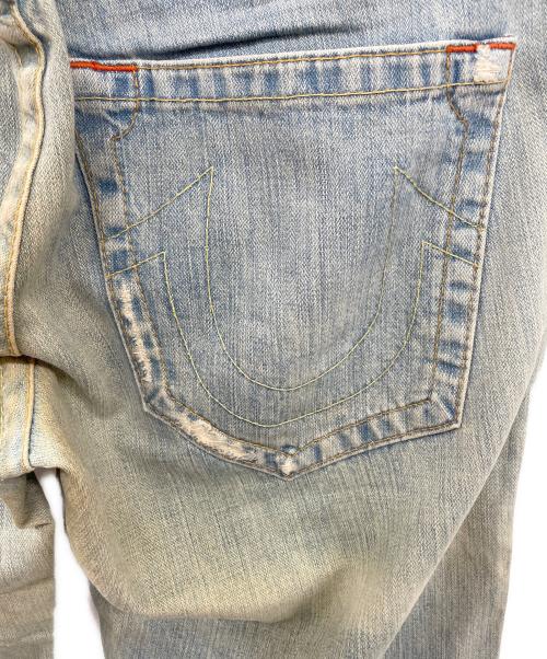 TRUE RELIGION（トゥルー レリジョン）TRUE RELIGION (トゥルー レリジョン) フレアデニム ライトブルー サイズ:ｗ34の古着・服飾アイテム