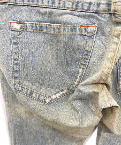 TRUE RELIGION（トゥルー レリジョン）TRUE RELIGION (トゥルー レリジョン) フレアデニム ライトブルー サイズ:ｗ34の古着・服飾アイテム
