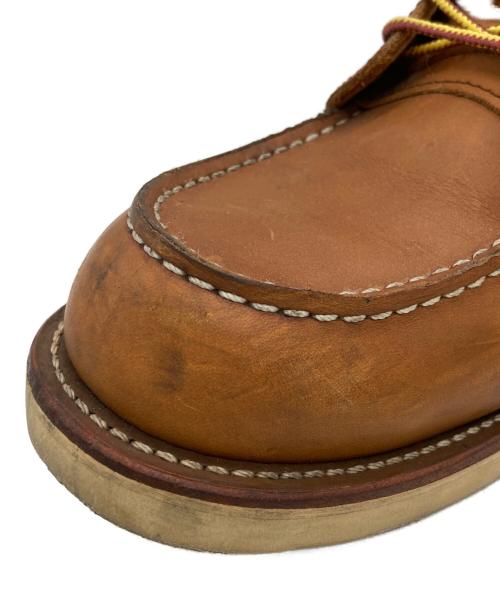 RED WING（レッドウィング）RED WING (レッドウィング) モックトゥブーツ ブラウン サイズ:27cmの古着・服飾アイテム