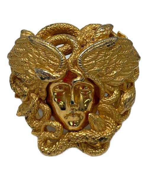 VERSACE（ヴェルサーチェ）VERSACE (ヴェルサーチェ) メデューサリング ゴールド サイズ:13号の古着・服飾アイテム