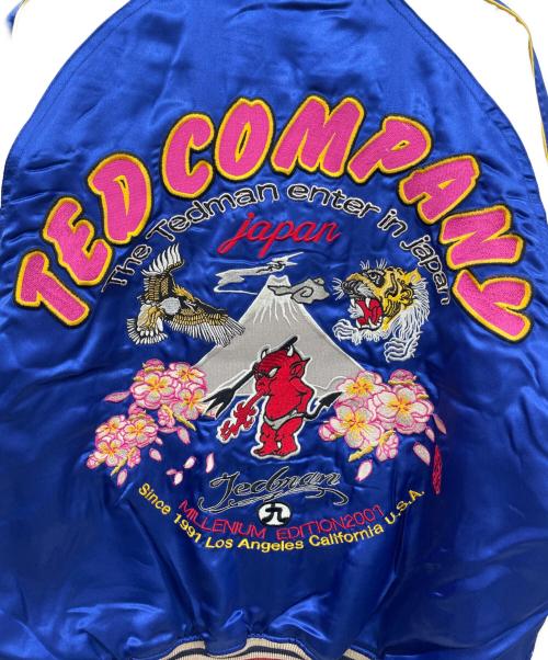 TED COMPANY（テッドカンパニー）TED COMPANY (テッドカンパニー) スカジャン ブルー サイズ:40の古着・服飾アイテム