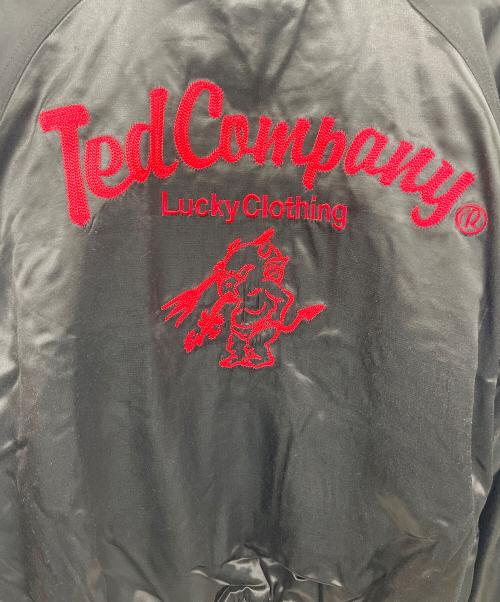 TED COMPANY（テッドカンパニー）TED COMPANY (テッドカンパニー) スカジャン オレンジ×ブラック サイズ:38の古着・服飾アイテム