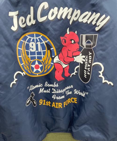 TED COMPANY（テッドカンパニー）TED COMPANY (テッドカンパニー) MA-1ジャケット ネイビー サイズ:40の古着・服飾アイテム