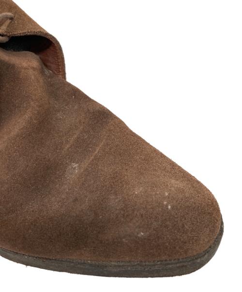 Crockett & Jones（クロケット＆ジョーンズ）Crockett & Jones (クロケット＆ジョーンズ) スウェードシューズ ブラウン サイズ:7の古着・服飾アイテム