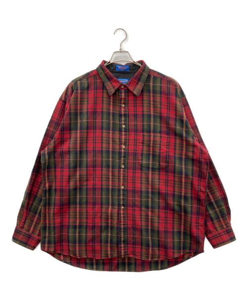 PENDLETON（ペンドルトン）PENDLETON (ペンドルトン) ウールシャツ レッド サイズ:XXLの古着・服飾アイテム