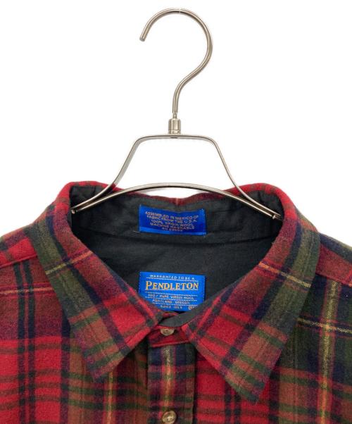PENDLETON（ペンドルトン）PENDLETON (ペンドルトン) ウールシャツ レッド サイズ:XXLの古着・服飾アイテム