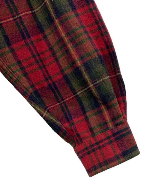 PENDLETON（ペンドルトン）PENDLETON (ペンドルトン) ウールシャツ レッド サイズ:XXLの古着・服飾アイテム