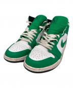 NIKEナイキ）の古着「Air Jordan 1 Mid」｜グリーン×ホワイト