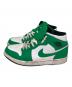 NIKE (ナイキ) Air Jordan 1 Mid  グリーン×ホワイト サイズ:29cm：6000円