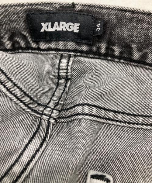 X-LARGE（エクストララージ）X-LARGE (エクストララージ) デニムパンツ ブラック サイズ:34の古着・服飾アイテム