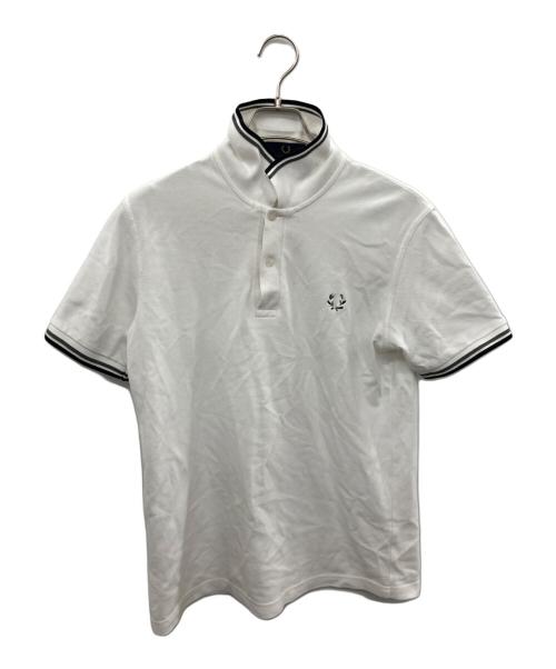 FRED PERRY（フレッドペリー）FRED PERRY (フレッドペリー) ポロシャツ ホワイト サイズ:38の古着・服飾アイテム