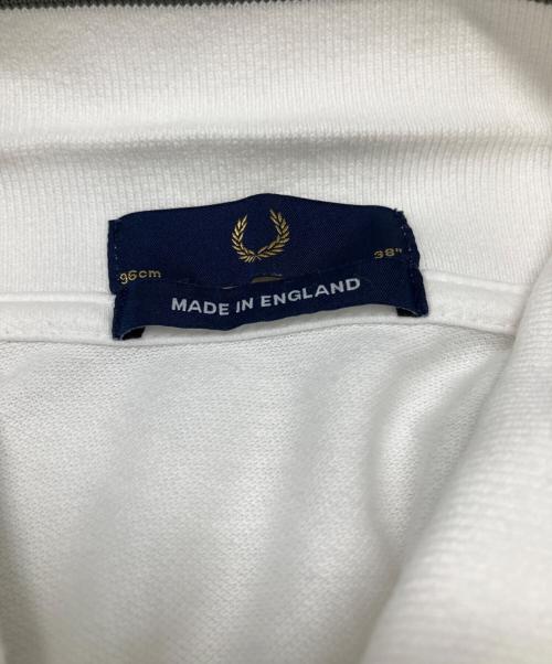 FRED PERRY（フレッドペリー）FRED PERRY (フレッドペリー) ポロシャツ ホワイト サイズ:38の古着・服飾アイテム