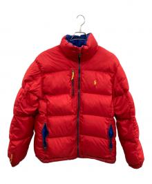 POLO RALPH LAUREN（ポロ・ラルフローレン）の古着「ダウンジャケット」｜レッド