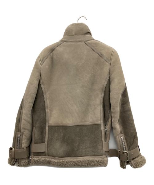 ALL SAINTS（オールセインツ）ALL SAINTS (オールセインツ) HAWLEY OVERSIZED SHEARLING グレー サイズ:Sの古着・服飾アイテム