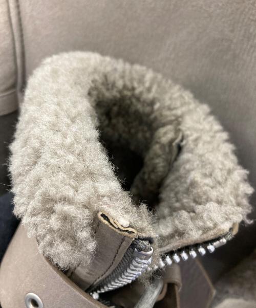 ALL SAINTS（オールセインツ）ALL SAINTS (オールセインツ) HAWLEY OVERSIZED SHEARLING グレー サイズ:Sの古着・服飾アイテム