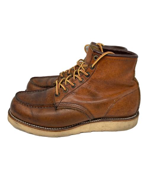 RED WING（レッドウィング）RED WING (レッドウィング) アイリッシュセッター・モックトゥ ブラウン サイズ:US 7の古着・服飾アイテム