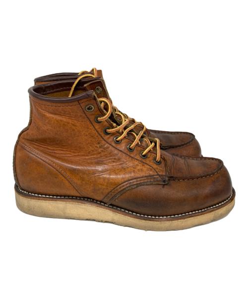 RED WING（レッドウィング）RED WING (レッドウィング) アイリッシュセッター・モックトゥ ブラウン サイズ:US 7の古着・服飾アイテム