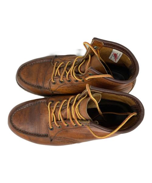 RED WING（レッドウィング）RED WING (レッドウィング) アイリッシュセッター・モックトゥ ブラウン サイズ:US 7の古着・服飾アイテム