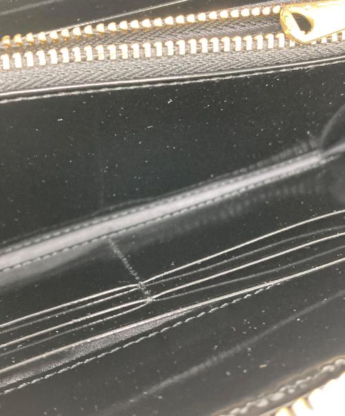 PORTER（ポーター）PORTER (ポーター) GLASS LEATHER LONG WALLET ブラックの古着・服飾アイテム
