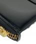 中古・古着 PORTER (ポーター) GLASS LEATHER LONG WALLET ブラック：20000円