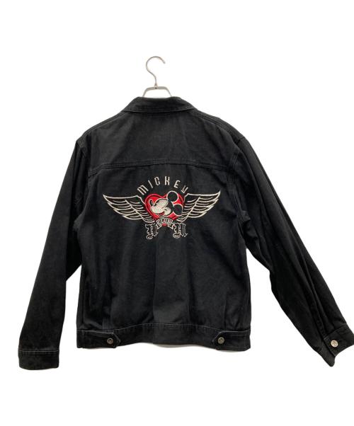 MICKEY&CO.（ミッキー アンド コー）MICKEY&CO. (ミッキー アンド コー) デニムジャケット ブラック サイズ:Ｍの古着・服飾アイテム