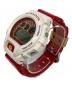 CASIO (カシオ) G-SHOCK レッド×ホワイト：7000円