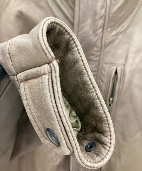 POLO SPORT（ポロスポーツ）POLO SPORT (ポロスポーツ) レザージャケット ブラウン サイズ:Ｍの古着・服飾アイテム