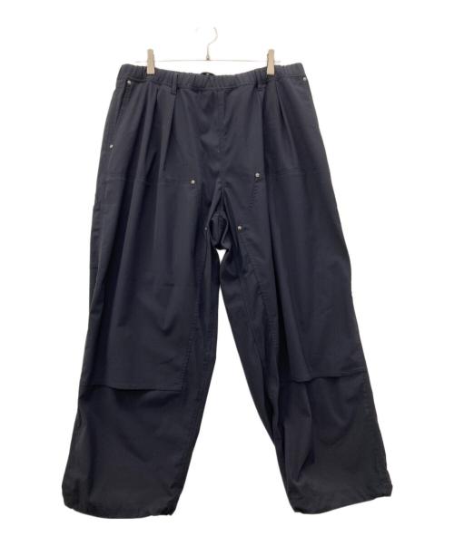 BEAMS（ビームス）BEAMS (ビームス) Double Knee Easy Pants ネイビー サイズ:FREEの古着・服飾アイテム