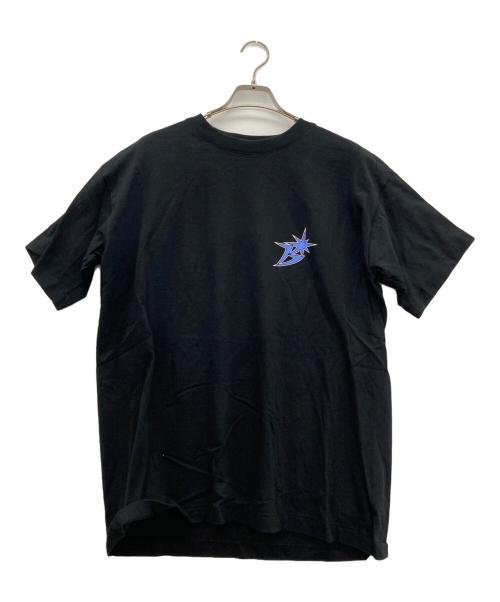 BoTT（ボット）BoTT (ボット) 半袖カットソー ブラック サイズ:Lの古着・服飾アイテム