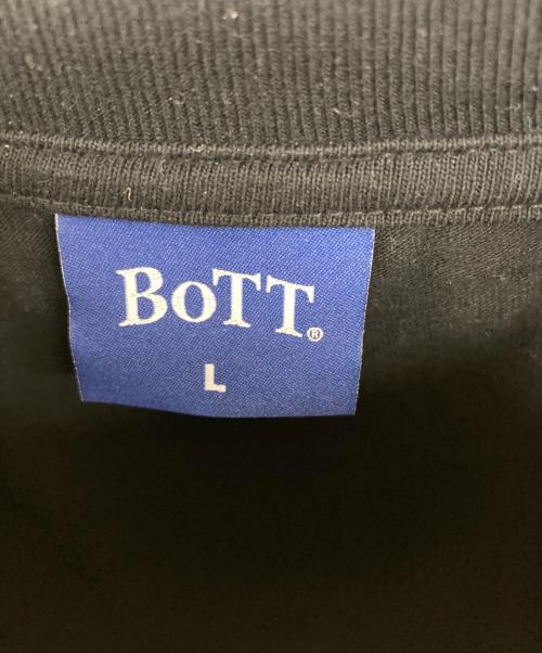 BoTT（ボット）BoTT (ボット) 半袖カットソー ブラック サイズ:Lの古着・服飾アイテム