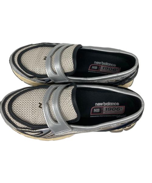 NEW BALANCE（ニューバランス）NEW BALANCE (ニューバランス) ローファー シルバー サイズ:26cmの古着・服飾アイテム