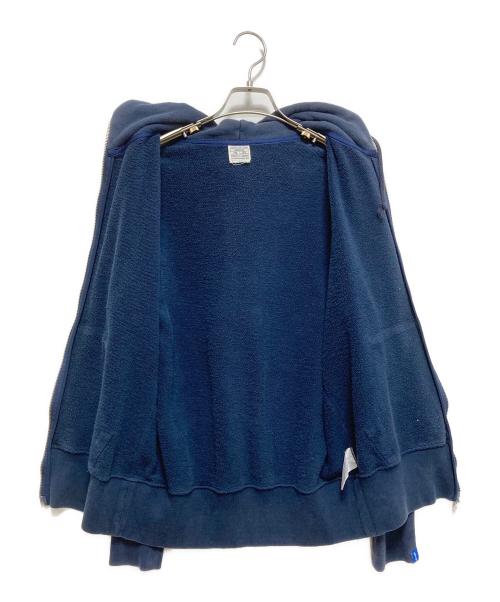 LOOPWHEELER（ループウィラー）LOOPWHEELER (ループウィラー) ジップパーカー ネイビー サイズ:Mの古着・服飾アイテム