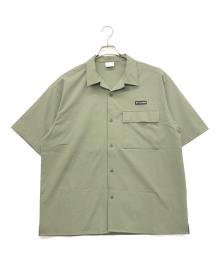 Columbia（コロンビア）の古着「半袖シャツ」｜オリーブ
