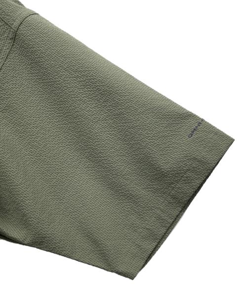 Columbia（コロンビア）Columbia (コロンビア) 半袖シャツ オリーブ サイズ:Lの古着・服飾アイテム