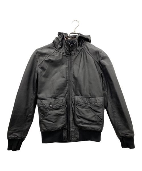 Hysteric Glamour（ヒステリックグラマー）Hysteric Glamour (ヒステリックグラマー) レザージャケット ブラック サイズ:Lの古着・服飾アイテム