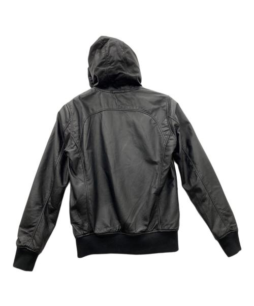 Hysteric Glamour（ヒステリックグラマー）Hysteric Glamour (ヒステリックグラマー) レザージャケット ブラック サイズ:Lの古着・服飾アイテム