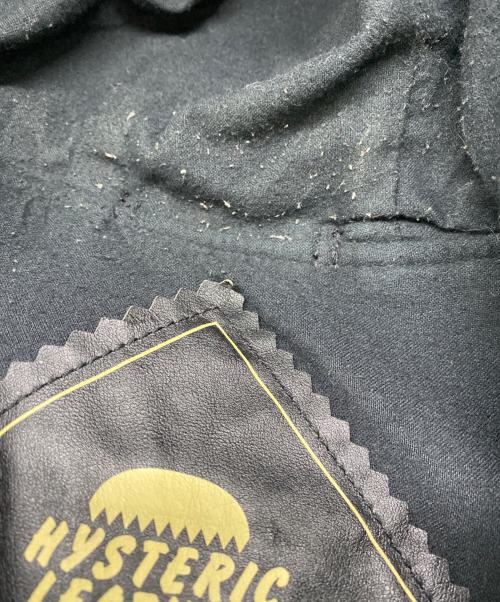 Hysteric Glamour（ヒステリックグラマー）Hysteric Glamour (ヒステリックグラマー) レザージャケット ブラック サイズ:Lの古着・服飾アイテム