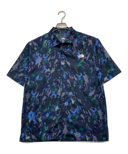 THE NORTH FACE（ザ ノース フェイス）THE NORTH FACE (ザ ノース フェイス) フリーランサマーシャツ ネイビー サイズ:Lの古着・服飾アイテム