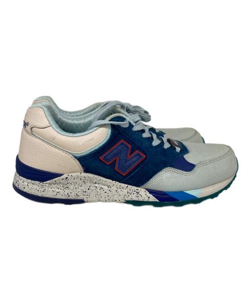 NEW BALANCE（ニューバランス）NEW BALANCE (ニューバランス) RONNIE FIEG (ロニー・フィグ) 850 Brooklyn Bridge ブルー×グリーン サイズ:27.5cmの古着・服飾アイテム