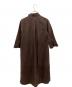 MaxMara (マックスマーラ) シャツワンピース ブラウン サイズ:38：6000円