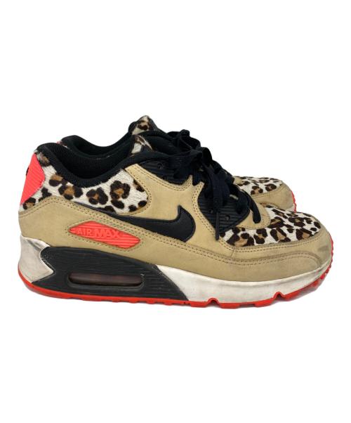 NIKE（ナイキ）NIKE (ナイキ) AIR MAX 90 PREMIUM iD ブラウン×ブラック サイズ:24.5cmの古着・服飾アイテム